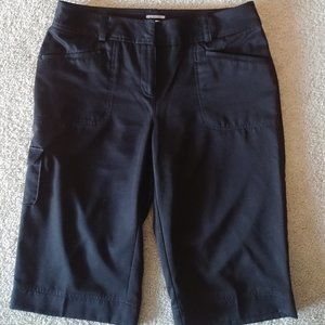 IZOD Stretch Women's Black Golf Shorts